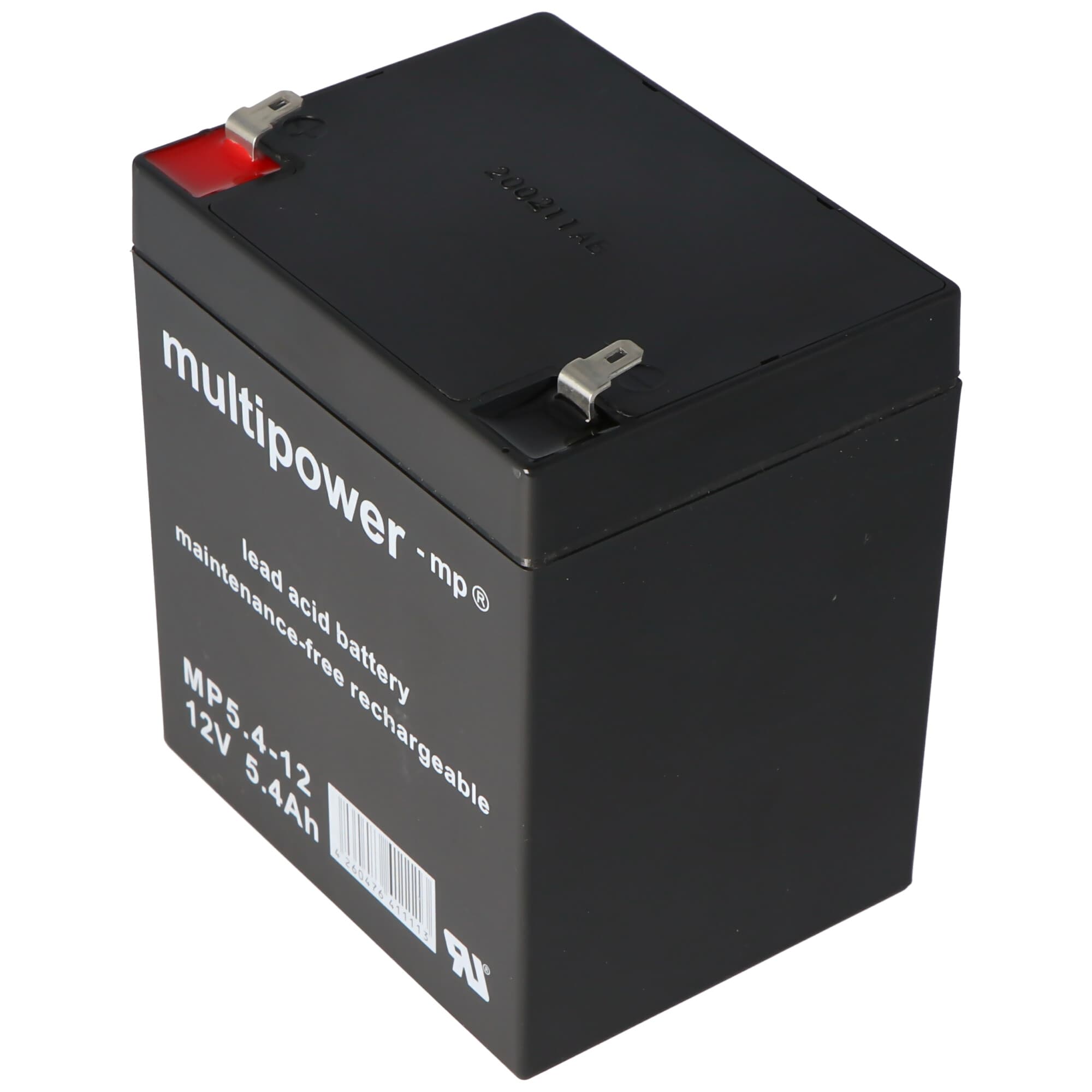 Batterie au plomb MP5.4-12 à batteries multiples 12 volts 5400mAh, batterie 6-DMZ-5