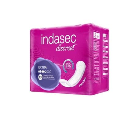Indasec Discreet Extra Compresa Perdidas Leves 1 *
