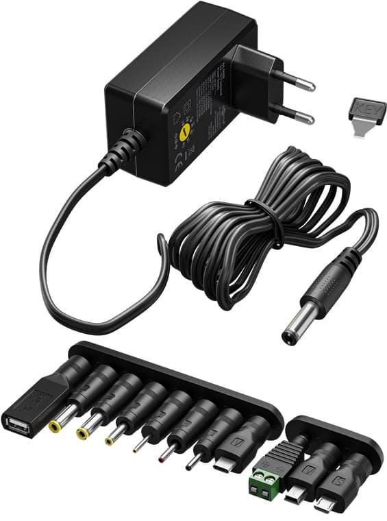Bloc d'alimentation universel Goobay (3 V