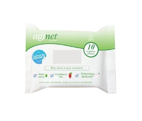 Aginet Lingettes Intimes 10