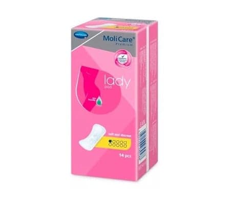 MoliCare Premium Lady Pad Compresses 1,5 gouttes 14 pièces